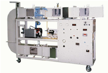 ヒートポンプ式空気調和実験装置